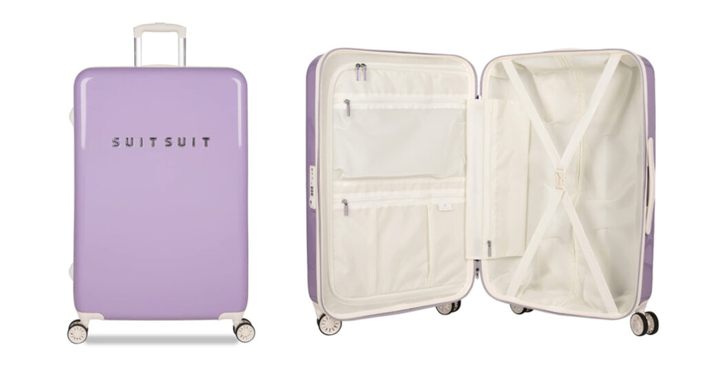 SUITSUIT Fabulous Fifties Trolley, paarse koffer
