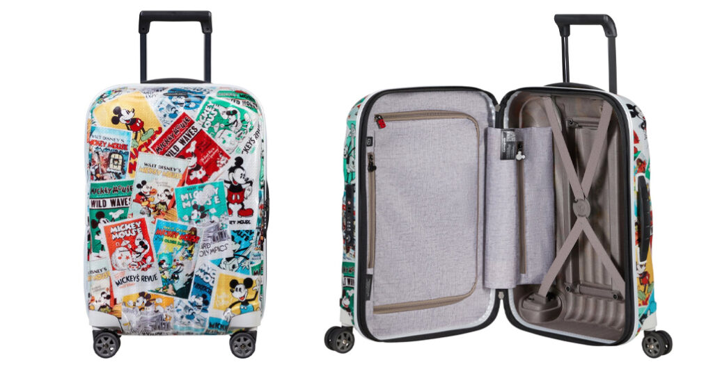 Samsonite Reiskoffer C-Lite Vintage Mickey