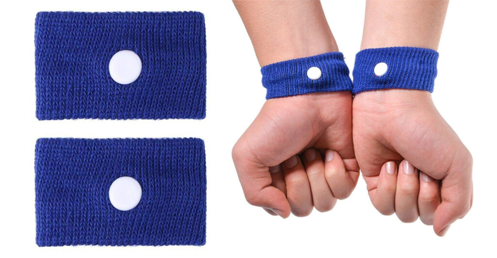 KELERINO. Anti Misselijkheid Bandjes, wagenziek bandjes 