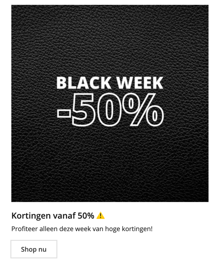 koffers black friday